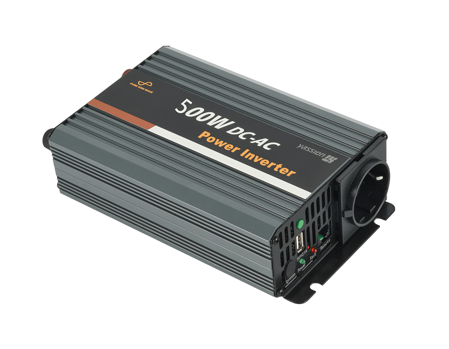 500W Pure sinus wave bilplugg inverter